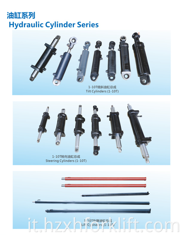 forklift Hydraulic Steering Cylinder